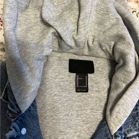 Forever 21 Hooded Denim Jacket - Picture 4 of 7